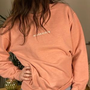 Misguided crewneck
